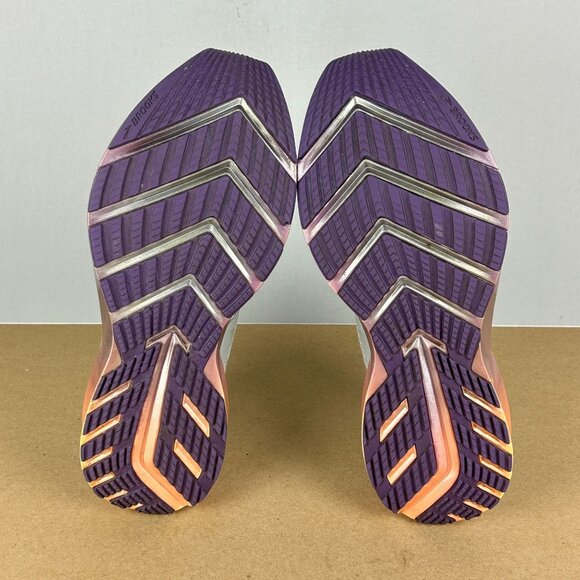 Brooks Levitate 3 Athletic Running Shoes Womens 10 Gray Purple Copper Low Top - Picture 7 of 10